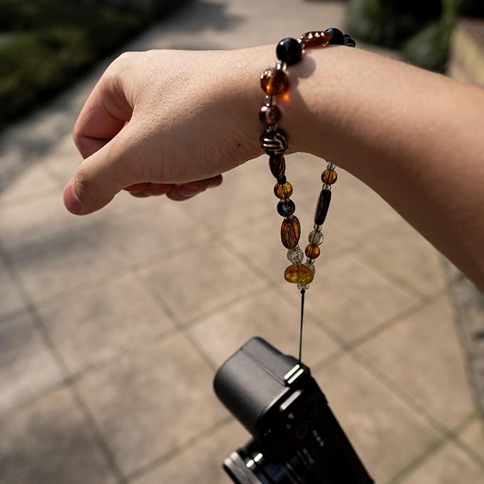 Beaded Camera Wrist Strap Cute Digital Camera Charm Strap, Phone Charm Wristlet Strap for Camera Accessories - Image 6