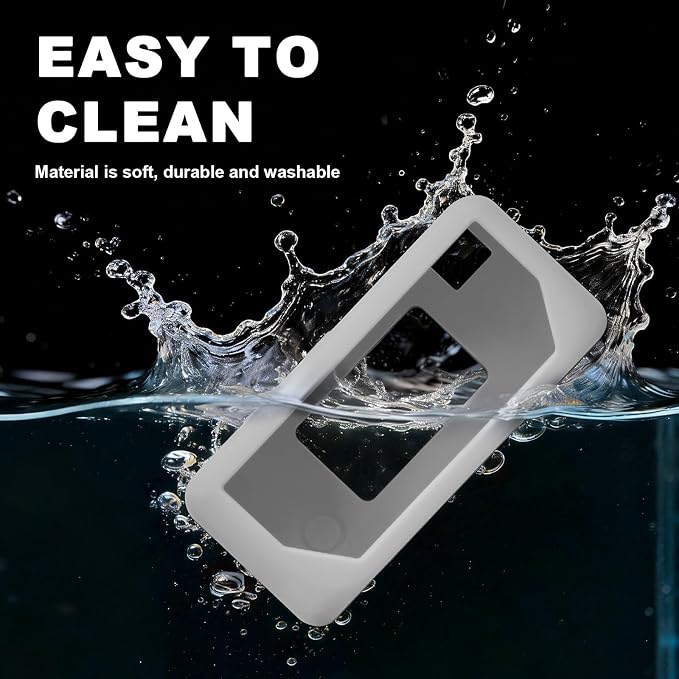 Silicone Case for Kodak CHARMERA Millennium Keychain Mini Digicam Blind Box | Soft Keychain Camera Sleeve, Precise Cutouts, Case-On Charging & SD Card Access, For Collectors & Daily Carry, Grey - Image 5