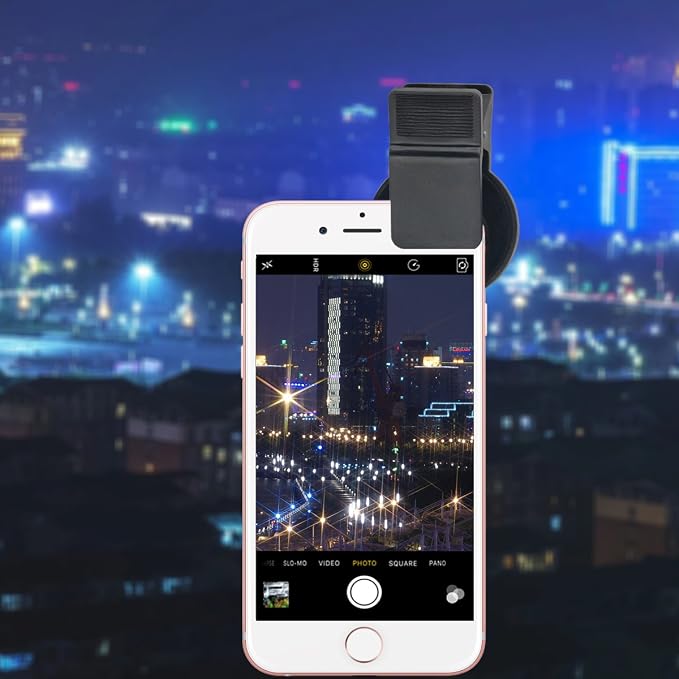 Zomei 4 in 1 Professional Mobile Phone Filter Set - 37mm 4, 6, 8 Point Star Filters with Clip Kit for iPhone, Huawei, Samsung, Xiaomi Smartphones - Image 6