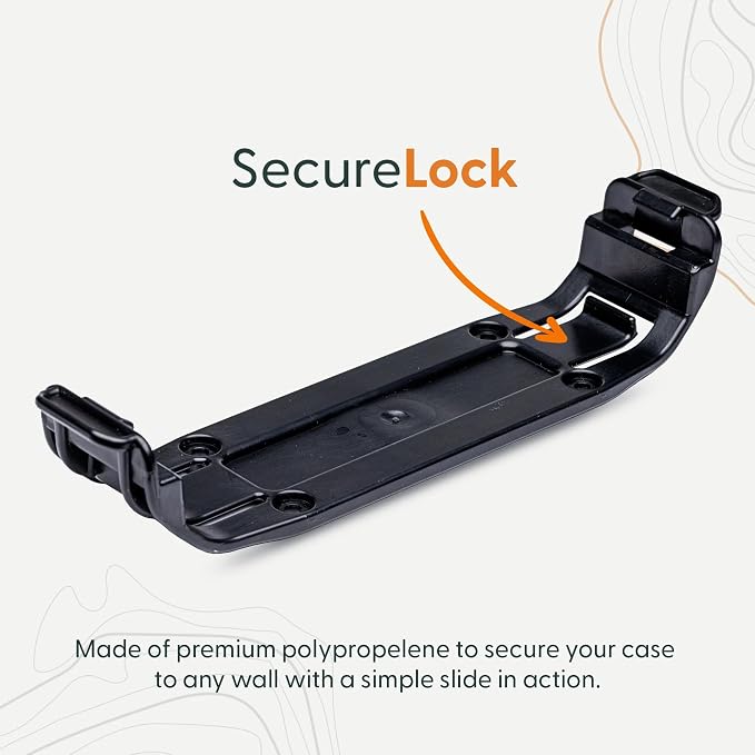 Evergreen X Seahorse Micro Clip/Wall Mount Bracket System Compatible with Seahorse 56 Micro Cases/Permanent or Non-Permanent Mount Options/Easy Access/Quick Release System (Micro Clip) - Image 2