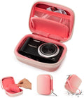 Cwatcun Digital Camera Case, Compact Protective Pouch for Kodak/Canon/Sony | Fits cameras up to 4.9"x3.5"x2.2". 900Dscratch-resistant, water-repellent, 3-layer shockproof sponge, detachable wristband. by FocusonCameraBag