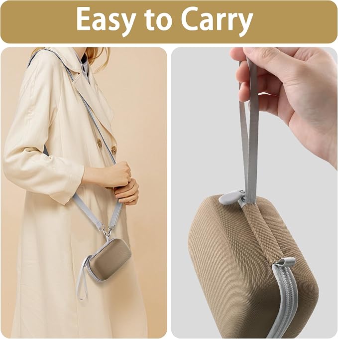 Camera Case for KODAK EKTAR H35/H35N/Snapic A1 Frame Film Camera | Protective Storage Box, Portable Carrying Box, Hard Protective Is Specifically Designed, Mesh Pocket, Brown Case - Image 7