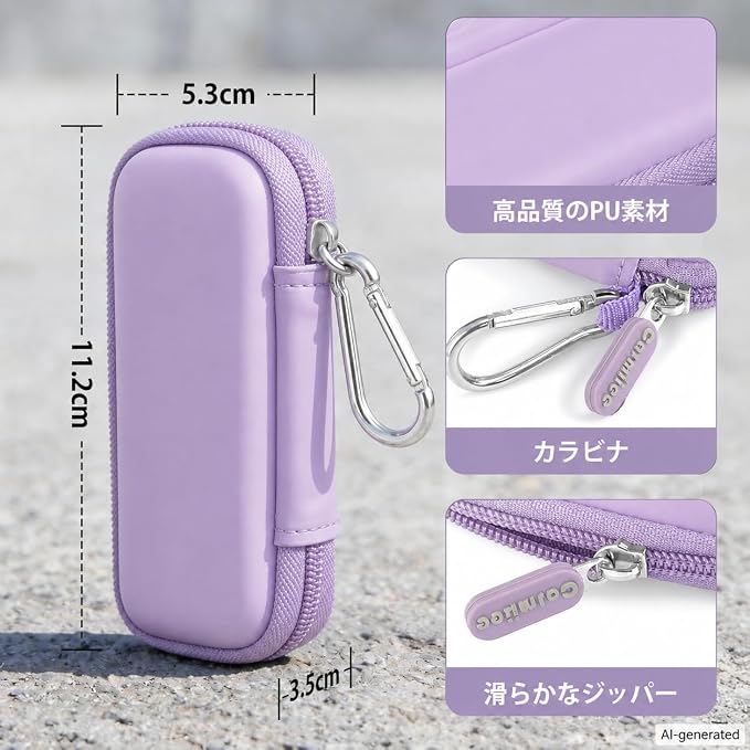USB Flash Drive Case for SanDisk for Samsung, for SD/SDXC/SDHC Memory Cards | for Buffalo External 1.0TB Portable SSD, Mini Electronic Accessories Organizer, Office/Travel Use, Thumb Drive Bag Only - Image 3