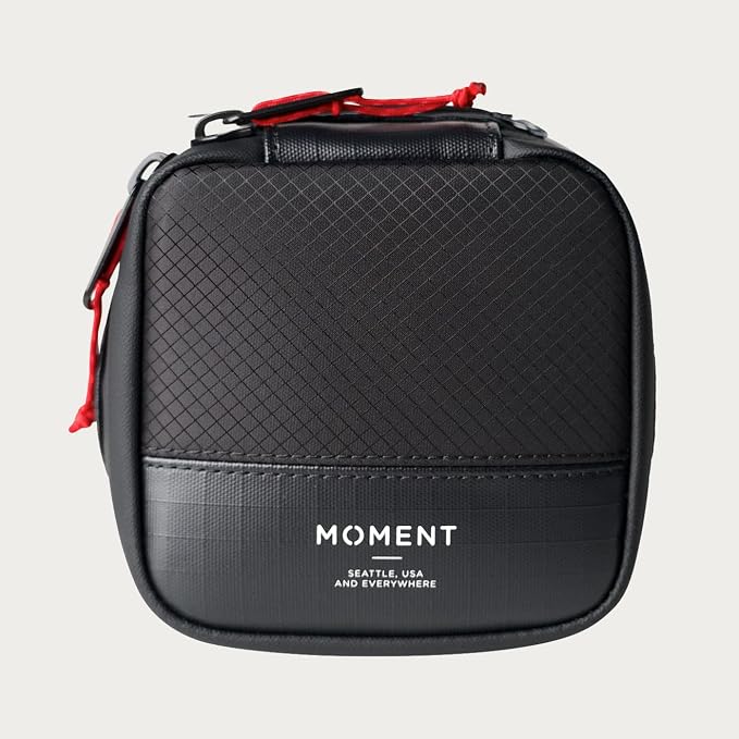 Moment Weatherproof Mobile Lens Carrying Case – Protective Travel Pouch for Mobile Filmmaking & Photography Gear [2-Lens] by Moment