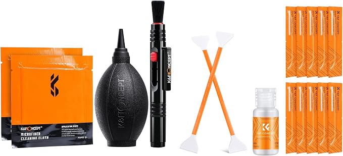 Lens Pen Kit & Full-Frame Sensor Cleaning Swabs Kit by KFCONCEPT
