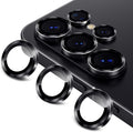 Korecase Galaxy S25 Ultra Camera Lens Protector, Black | 9H Tempered Glass, Anti Scratch, Shockproof, Metal Ring Lens Cover for Samsung S25Ultra by Korecase