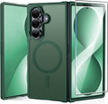 FNTCASE for Samsung Galaxy Z Fold 8 Ultra / Z Fold 7 Case, Fit for Magsafe | Screen Protector, Translucent Matte, 18FT Military Grade Drop Protection, Shockproof Protective Phone Cover, Green by FNTCASE