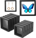 Linkstyle 10PCS 3D Floating Frame Display Stand, Challenge Coins Display Holder Case, Jewelry Specimen Medallions Storage Box Suspension Frame by Linkstyle