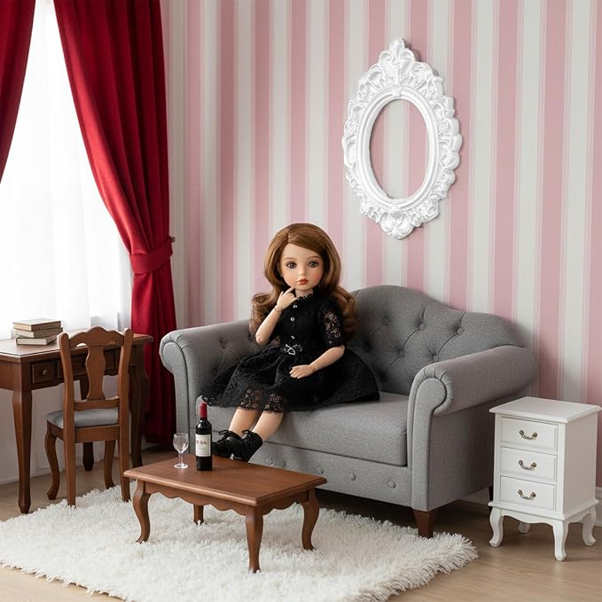16PCS Miniature Dollhouse Accessories Gold Foil Small Photo Frames | Aesthetic Mini Frames, for DIY Craft, Jewelry Display, Gothic Dollhouse Picture Frame, Doll House Ornament - Image 6