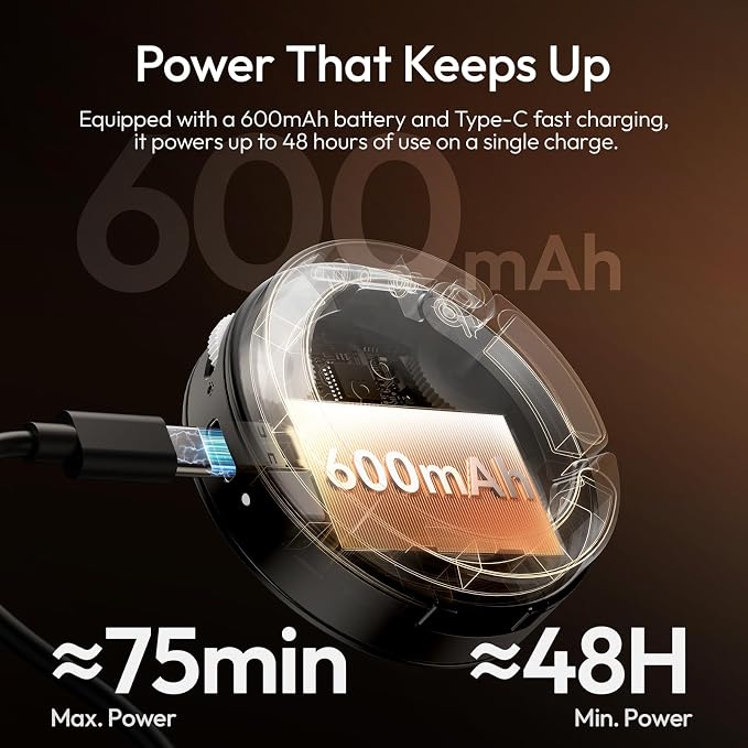 Ulanzi ML05 Magnetic Phone Light, Bi-Color 9000K CRI≥97 Selfie Video Light | Beauty Ring Fill Lights, 360° Flexible Rotation, Built-in Wide-Angle Mirror, Can be a Mini Desktop Stand for iPhone/Android - Image 8