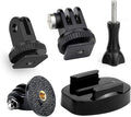 Quick Release Tripod Mount Adapter for GoPro Action Camera | Cold Shoe Mount Adapter with 1/4''-20 Screw Hole for GoPro Mission Hero 13 12 11 10 9 8 7 6 5 4 DJI Osmo Nano Action 6 5 4 by YALLSAME