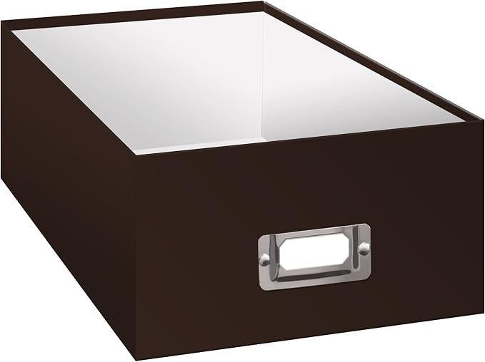 Pioneer Photo Albums B-1S/DB B-1S Photo Storage Box, Dark Brown (Pack of 6) - Image 6