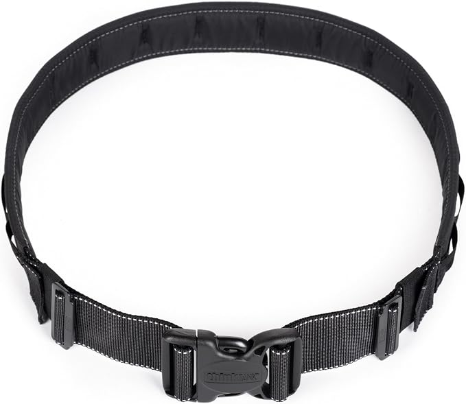 Think Tank Thin Skin Belt V3.0, Integrates with all Modular Compressible Pouches, Waist Size 27" - 42" (Black) by ThinkTankPhoto