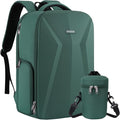 MOSISO Camera Backpack,Photography Camera Bag with Lens Pouch,Emerald Green | DSLR/SLR/Mirrorless Waterproof Hardshell Case, Tripod Holder&15.6 inch Laptop Compartment Compatible with Canon/Nikon/Sony by MOSISO