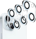 Dengduoduo 3 Pack Tempered Glass Camera Lens Protector for iPhone 15 6.1" & for iPhone 15 Plus 6.7", Ultra HD, 9H Hardness, Anti-Scratch, Case Friendly, Easy to Install [No Affect on Night Shots] by Dengduoduo