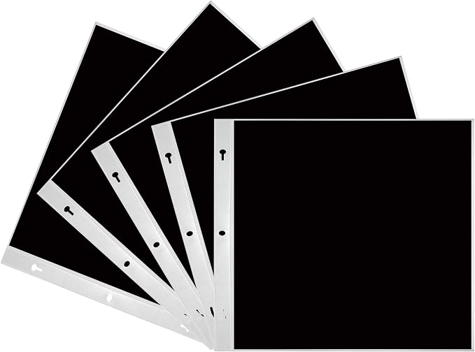 Pioneer Black Refill Pages for 8 Inch by 8 Inch Memory Books - Image 2
