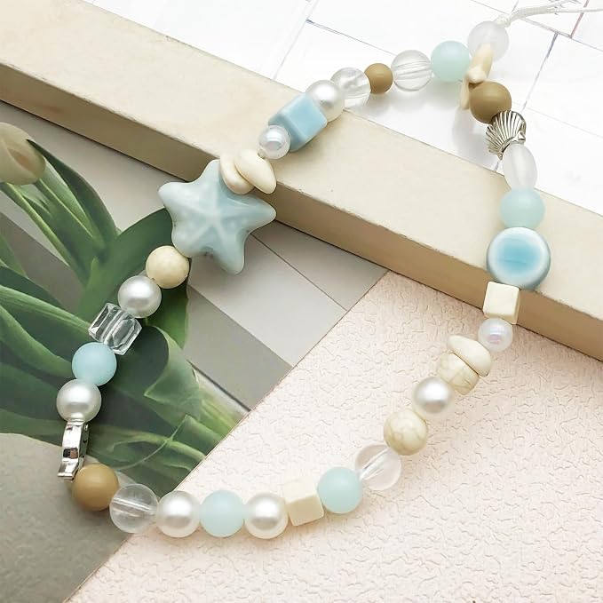 Beaded Camera Wrist Strap Cute Digital Camera Charm Lanyard Phone Chain Keychain Beaded Phone Lanyard Bag Charm - Image 4