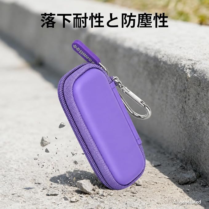USB Flash Drive Case for SanDisk for Samsung, for SD/SDXC/SDHC Memory Cards | for Buffalo External 1.0TB Portable SSD, Mini Electronic Accessories Organizer, Office/Travel Use, Thumb Drive Bag Only - Image 6