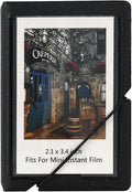 2x3 Instax Mini Photo Album, 28 Pockets. Ink Black, 1PK | Portable Wallet Size Album Stores 2x3 inch Instant Photos. Fits Polaroid, Instax Mini, Kodak Mini Prints and Zink. by GoldbarleyDesign