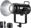 NEEWER CB200 210W LED Video Light with 2.4G/APP Control, 5600K Daylight COB Continuous Output Lighting for Photography with 98500lux/m, CRI97+/TLCI97+, 9 Scenes, PWM Dimming, Bowens Mount by Neewer