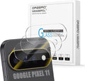 Orzero (3 Pack Camera Lens Protector Compatible for Google Pixel 11 (Not for Pro/XL Model), Protector de Cámera Case Friendly Tempered Glass 9H High Definition Microphone Cutout Anti-Scratch by JumpIntoOrzeroLet%E2%80%99sExploreLikeNeverBefore