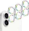 Dengduoduo Camera Lens Protector for iPhone 16 and 16 Plus 3 Pack, Tempered Glass, Ultra HD, 9H Hardness, Anti-Scratch, Case Friendly, Easy to Install [No Affect on Night Shots] by Dengduoduo