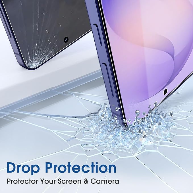 amFilm OneTouch for Samsung Galaxy S26 Ultra Screen Protector TemperedGlass | Auto-Alignment, 30s Install, Bubble Free, Scratch & Drop Protection, HD Clear, Camera Lens Protector, 2+2 Pack (S26U-6.9'') - Image 5