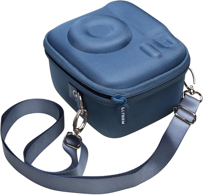 LTGEM Case Compatible with Fujifilm Instax Mini 13/12 Instant Camera, Blue | Fits Instant Camera 11/10/9/8/7/7+ and FUJIFILM Instax Mini Instant Flim with Shoulder Strap, Case Only - Image 2