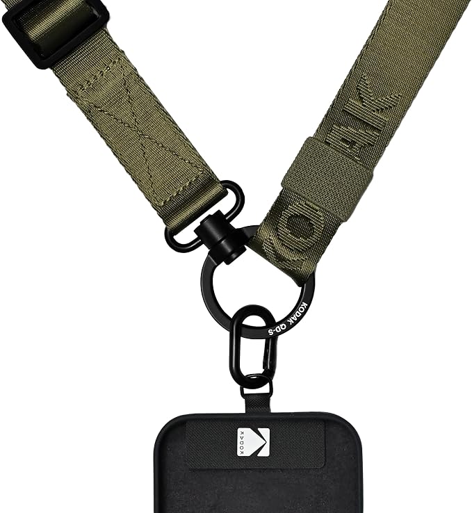 KODAK Multi-Purpose Camera Strap (Olive) - Quick-Detach System, Lightweight, Durable Metal Swivels, Multiple Usages, SLR Cameras, Compact Cameras, Smart Phones - Image 5