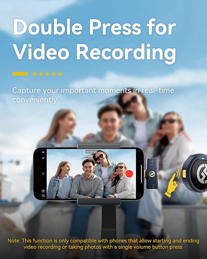 Hollyland Lark M2 Wireless Microphone for iPhone/Camera/Android/PC, 48kHz/24-bit High Fidelity Audio, 300m Range, Noise Cancelling, 40h Use, YouTube, Vlog, Streaming (Black, with Camera RX + USB-C RX) | 48kHz/24-bit High Fidelity Audio, 300m Range, RX+... - Image 8