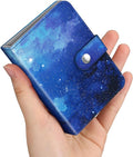 Fintie Mini Photos Album Book for 2x3 Inch Films - 52 Pockets Small Albums | For Fujifilm Instax Mini, Polaroid Hi-Print Pictures, Portable Kpop Photocard Holder, Travel Memory Book, Starry Sky by Fintie