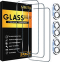 SIBEITU 3+3 Pack Screen Protector + Camera Lens Protector for iPhone 16 | 6.1 Inch HD 9H Hardness Tempered Glass Film, Scratch Resistant, Sensor Protection, Case Friendly, High Response, Bubble Free by SIBEITU
