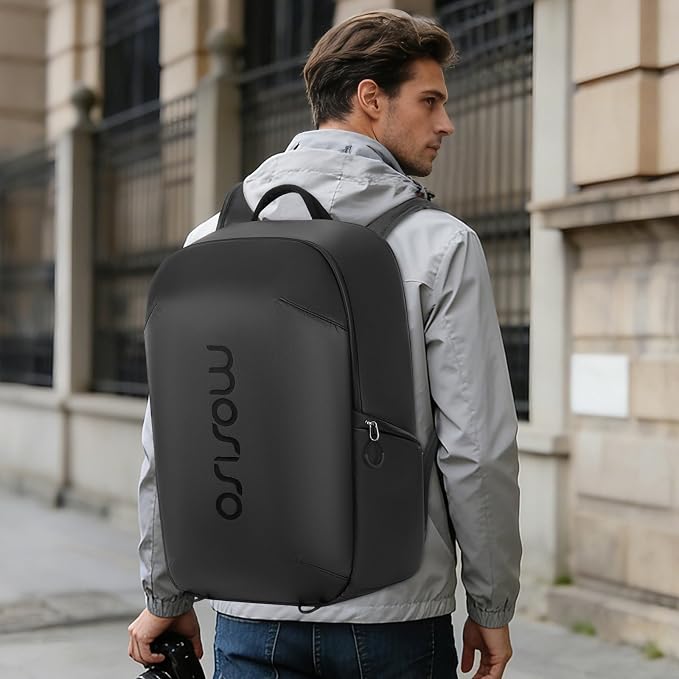 MOSISO Camera Backpack, Full Back Access Photography Backpack, Black | DSLR/SLR/Mirrorless Waterproof Camera Bag with Tripod Holder&Laptop Compartment&Rain Cover Compatible with Canon/Nikon/Sony - Image 7