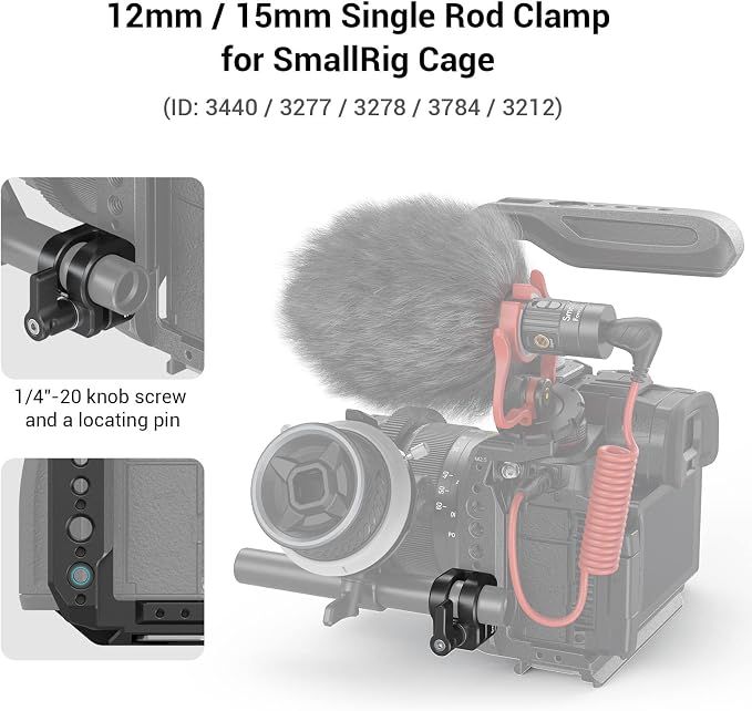 SMALLRIG s | for SmallRig Cage 3440, 3277, 3278,3784 and 3212 - Image 2