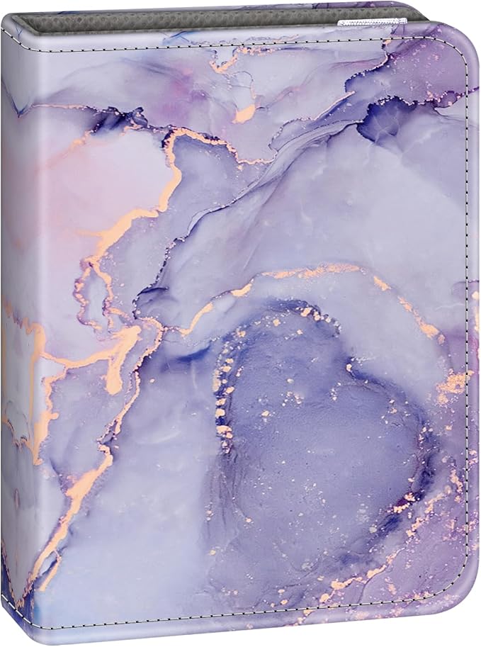 Fintie Mini Photos Album Book for 2x3 Inch Films - 104 Pockets Small Albums | For Fujifilm Instax Mini 13/12/11/99/40/Evo/Se/7+/Liplay Instant Camera, Photos Keepsakes, Kids Memory Book, Lilac Marble - Image 9