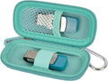 USB Flash Drive Case, SD Card/Thumb Drive/Memory Cards Holder, Bag Only | SDXC/SDHC Storage, Electronic Accessories Organizer for SanDisk / for Samsung, for Students/IT/Office/School/Travel, Mint by ALKOO