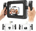yAyusi Handheld Cell Phone Stabilizer with Light,Phone Light for Video Recording with Handle,3600mAh LED Selfie Ring Light for Phone with Phone Holder,Smartphone Video Rig for Camera,Vlog,TikTok by yAyusiPortableSelfieStand