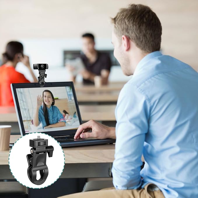 Selfie Phone Light Clip – Portable Clip-On Light for Phone, Camera, Laptop, Webcam, Tripod with 1/4" Thread Mount, Compatible for Zoom or Video Call - Image 6