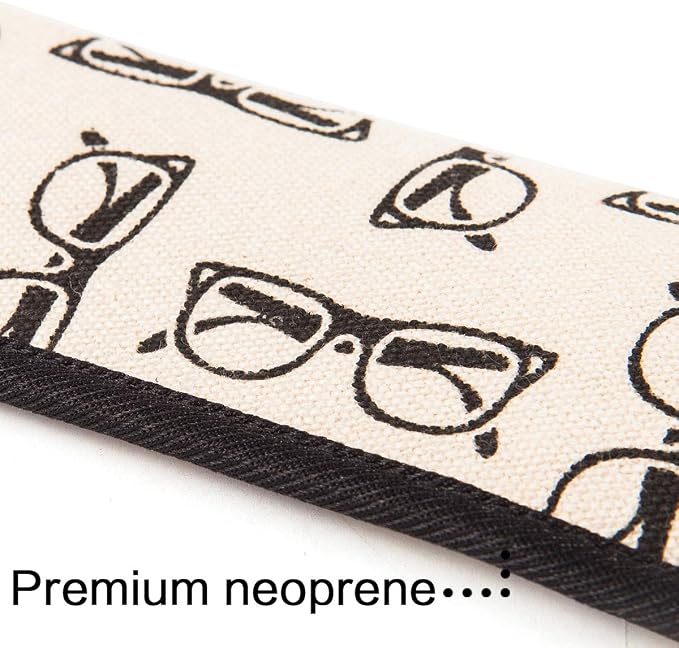 TRIUMPH VISION 3 Pack Reading Glasses Pouch Soft Case Eyeglass Sleeve Slim | Alternative to Bulky Case in bag, Lightweight Lined Padded Protect Optical lens Slip in, Cute Pattern Portable for Daily Use - Image 4