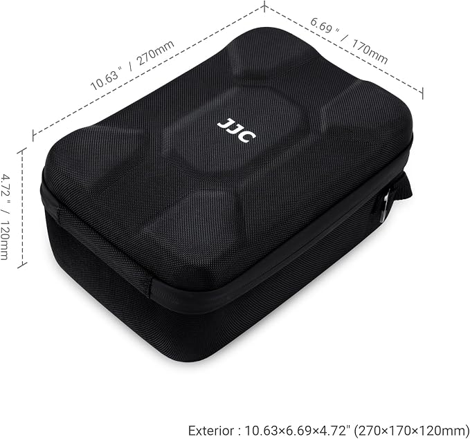 Hard Camera Travel Carrying Case for Sony A7V A7M5 A7R5 A7 V IV A7III EOS R6 Mark II R8 R5 R Nikon Z8 Z5 Fuji XT50 with Lens Below 10.24x6.69x3.96"(WxHxD),EVA Camera Bag Drone Pouch w Pocket & Divider - Image 7