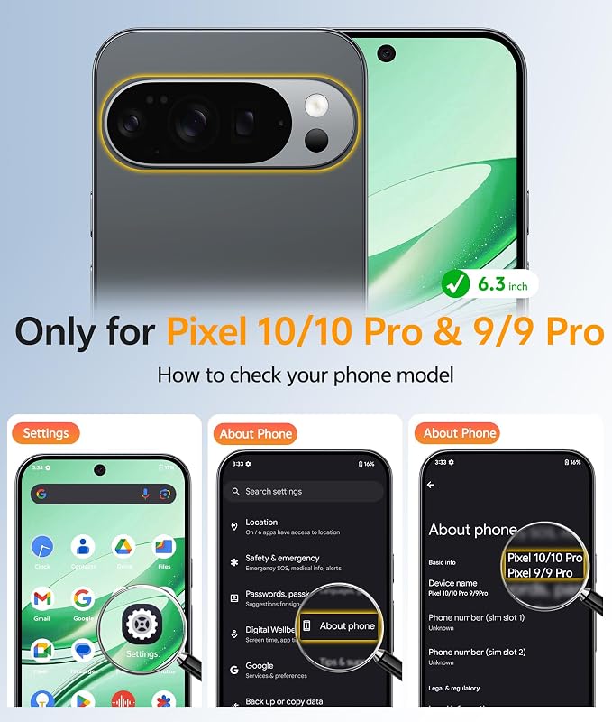 FNTCASE for Google Pixel 10 / Pixel 10 Pro Case, Compatible with Magsafe | Screen Protector, Translucent Matte, 14FT Military Grade Drop Protection, Shockproof Protective Phone Cover, Green - Image 2