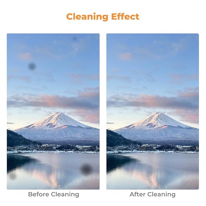 K&F CONCEPT Professional Full Frame Sensor Cleaning Kit with Sensor Cleaner | Double-Tipped Full-Frame Sensor Cleaning Swabs X10 and 20ml Sensor Cleaner,Precision Cleaning,for Nikon Canon Sony ,MA04 - Image 8