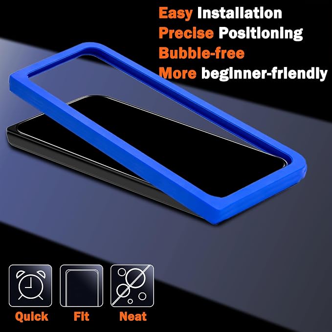 Ferilinso Privacy Screen Protector for Google Pixel 11 Pro Fold | 3 Pack, 9H+ Tempered Glass, Military-Grade Shatterproof, Anti-Scratch, HD, Case Friendly, Easy Installation, Bubble Free - Image 6