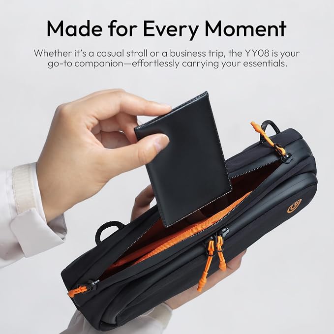 ULANZI YY08 Sling Bag Compatible With DJI OSMO Pocket 3/4/4 Pro/Luna | Everyday Camera Shoulder Sling Bag Pov Vlog Photography Crossbody Portable Bag Small Camera Case w Detachable Strap, 2L - Image 5