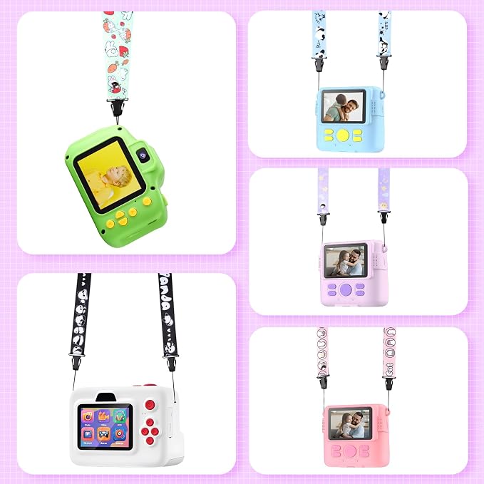 VOVMOEYA Camera Strap for Cute Camera,Camera Lanyard Neck Strap for mini Camera,Cute Camera Strap for Fujifilm mini Camera - Image 4