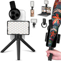 Tattoo Light Kit with 120LED and CPL Filter Lens, Polarized Light for Tattoo, Tattoo Equipment & Supplies, Compatible with iPhone DSLR Camera, Tattoo Lighting Lamp Food Photography Remove Glare by FOCUSONBEAUTYANDHEALTH
