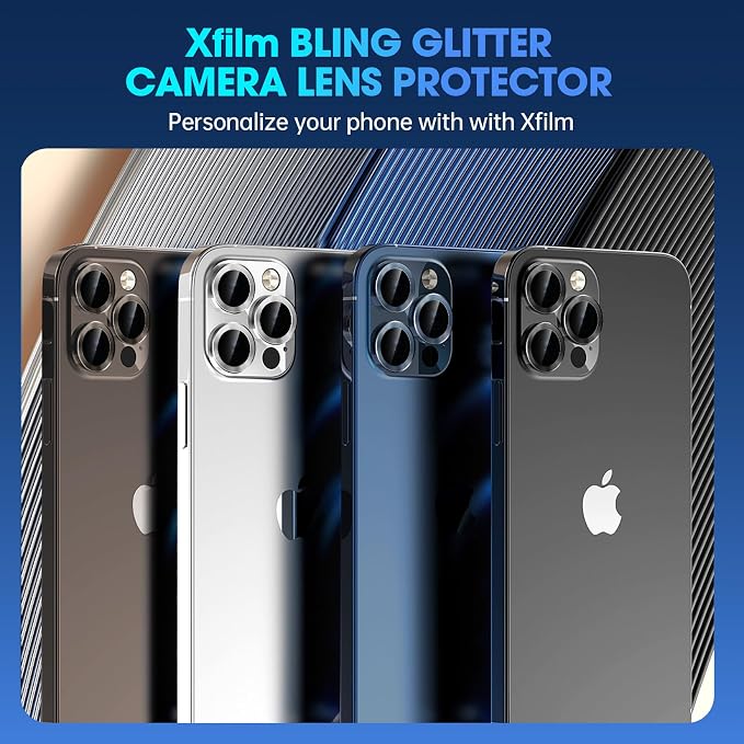for iPhone 15 Pro/15 Pro Max Camera Lens Protector Cover, Black | Individual Metal, 9H Hardness, Scratch Resistant, Shockproof, Drop Protection, Case Friendly, Stylish Accessories - Image 5