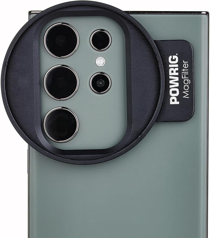 67mm Magnetic Filter Mount for S23 and S23 Ultra Smartphone (67mm Filter Mount) by Home