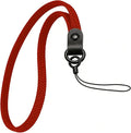 Elastic Nylon Wrist Lanyard for AirPods Case, Anti-Lost Strap for AirPods 1/2/3/Pro/Pro 2 Charging Case, Multi-Functional Wrist Strap for Phones Keys Cameras Small Gadgets, Red by YANTHKEY