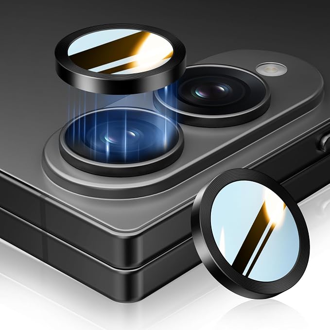 X-it for Z Fold 8 Camera Lens Protector, Military-Grade 9H+ Tempered Glass | 9H+ Military-grade glass, AR optical anti-glare, anti-scratch. Strong adhesion, easy bubble-free install. by X-it